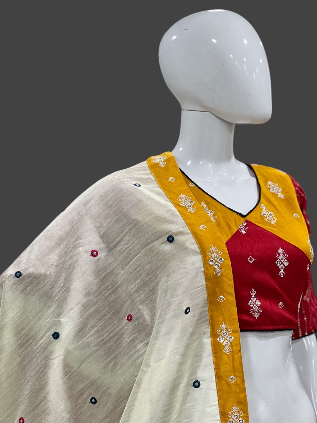 aawiya officeal Rajwadi Vol 09 art silk elegant look lehenga single