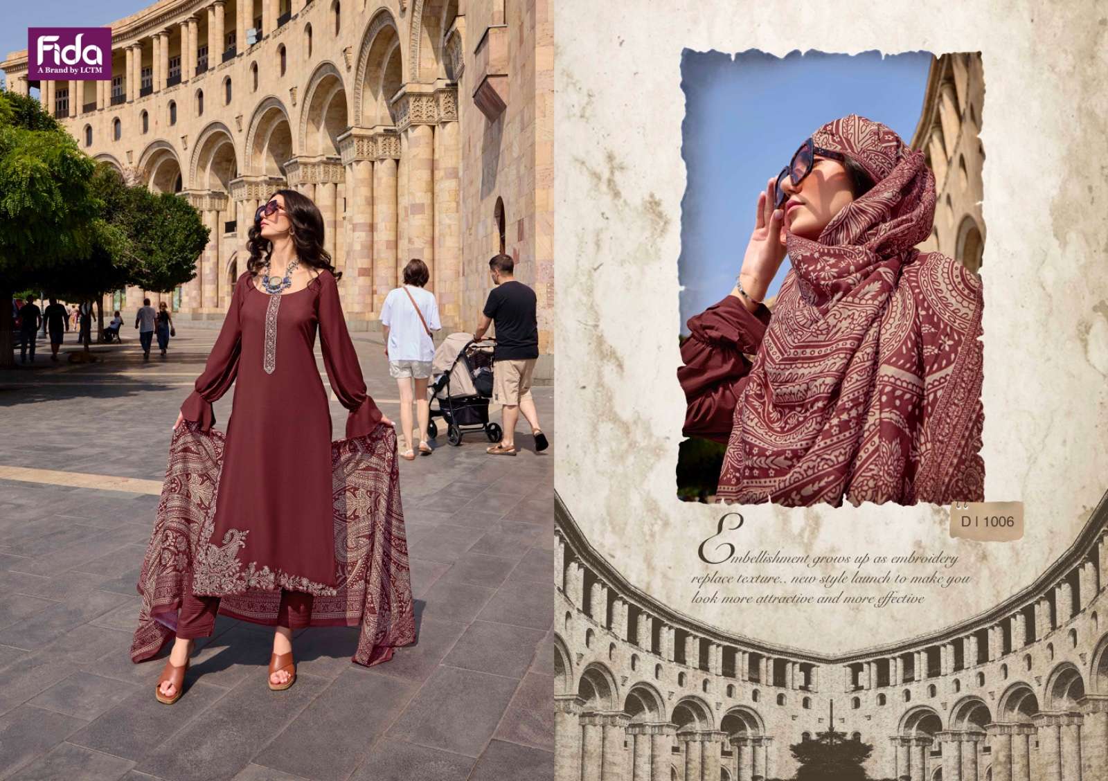 fida zena viscose regal look salwar suit catalog