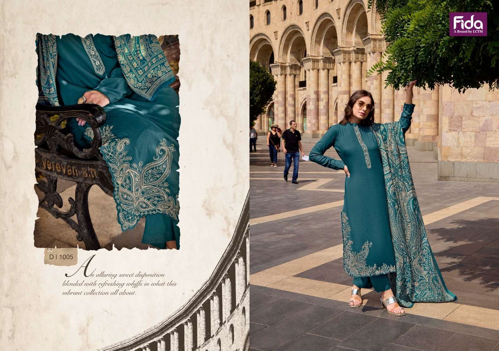 fida zena viscose regal look salwar suit catalog