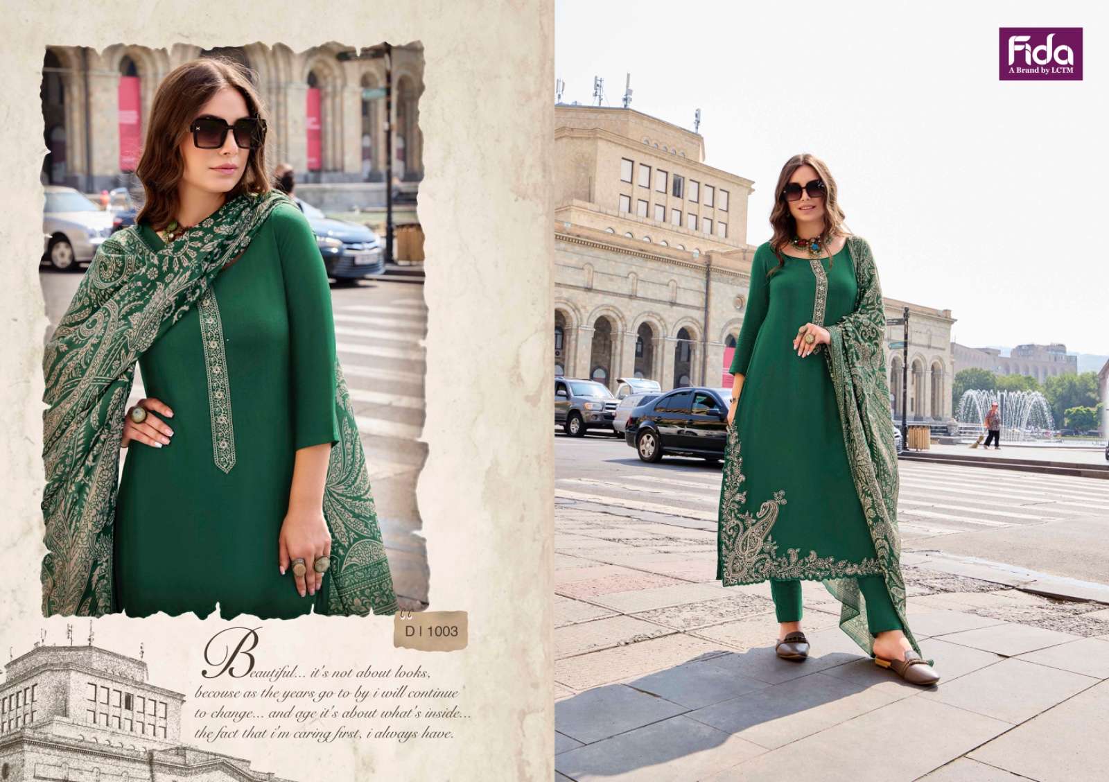 fida zena viscose regal look salwar suit catalog