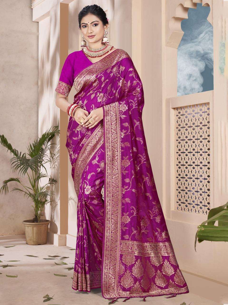 sangam prints bunawat Kamdhenu vol 09 cotton silk exclusive look saree catalog