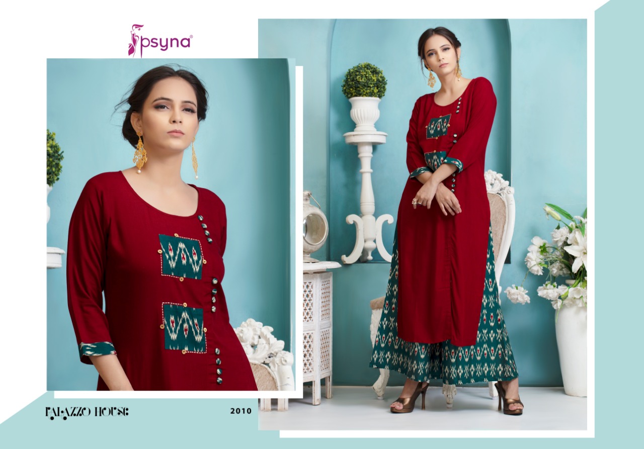 Psyna presenting palazzo house vol 2 daily wear Stylish collection of ...