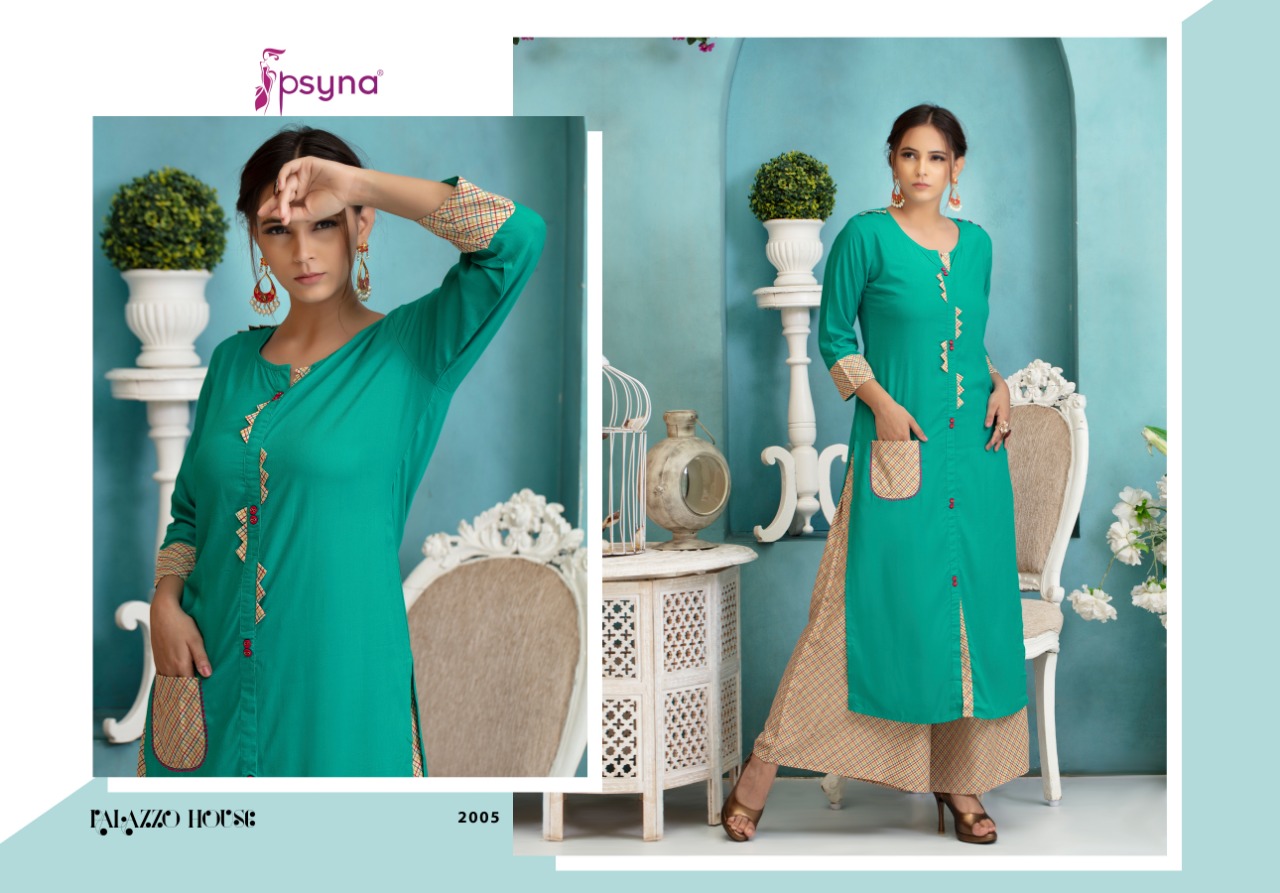 Psyna presenting palazzo house vol 2 daily wear Stylish collection of ...